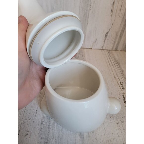 Easter bunny Candy Jar white home decor spring - Picture 6 of 7